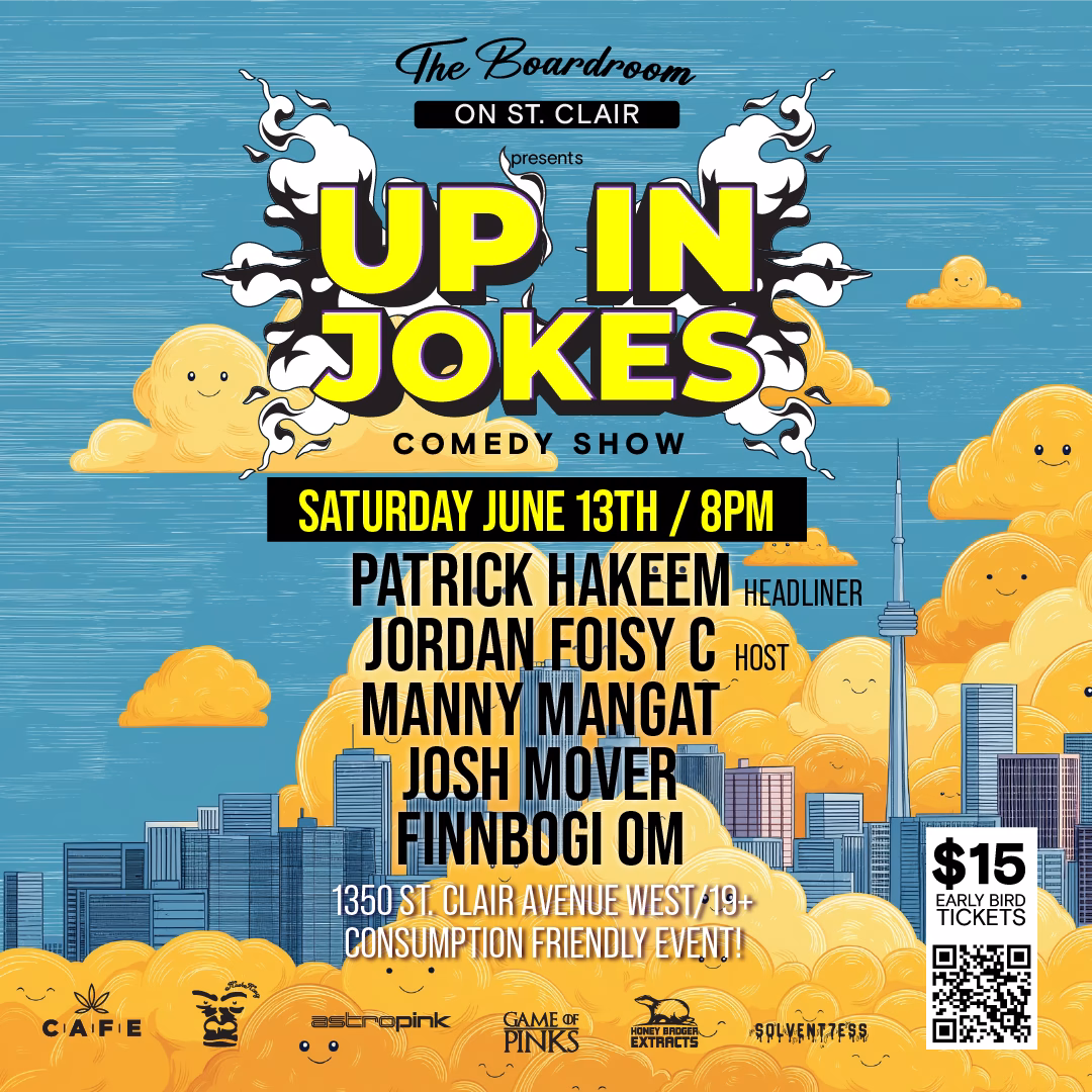 June13th Up in Jokes Comedy Show Toronto